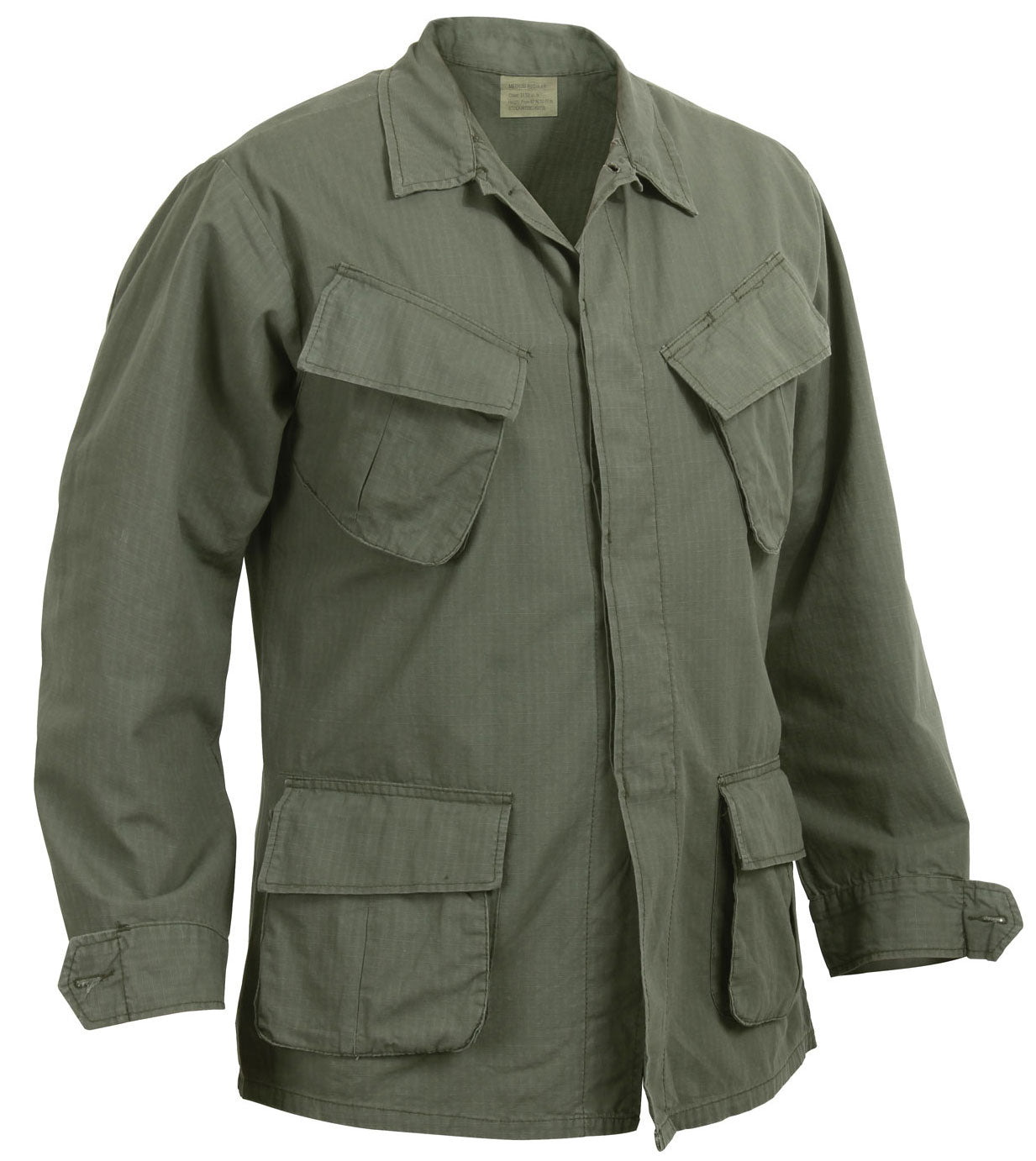 Rothco Vintage Style Vietnam Fatigue Rip-Stop BDU Shirt – Grunt Force