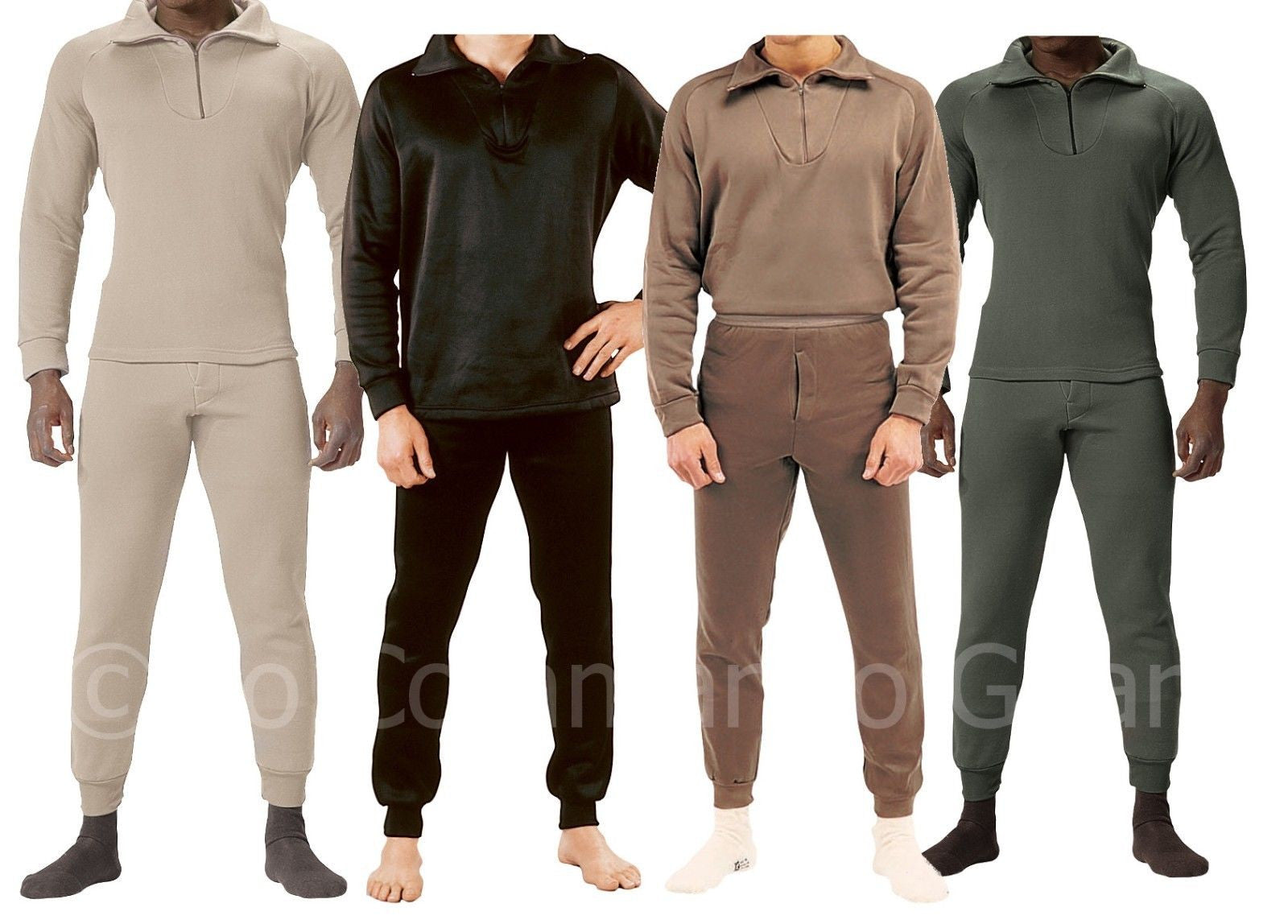 Thermal Knit Underwear Long Johns – Grunt Force
