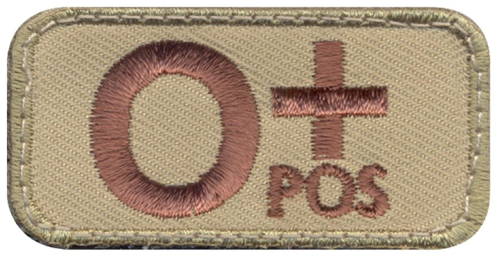 Blood Type O positive (O+) patch