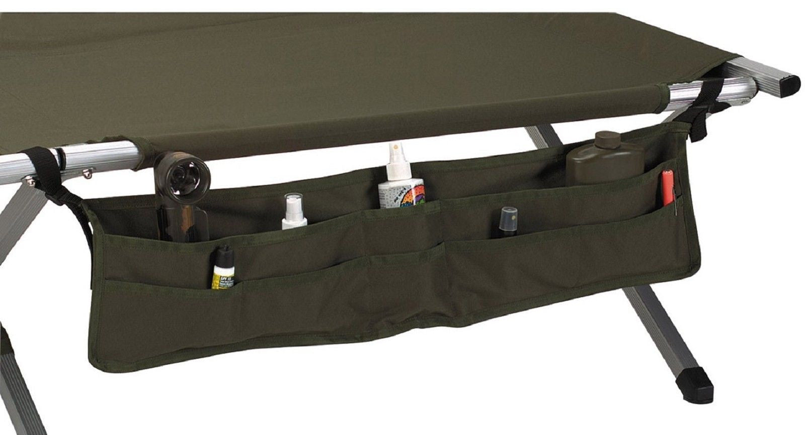 Olive Drab Camp Cot Accessory Pouch Rothco 33 Cot Frame Pouches – Grunt  Force