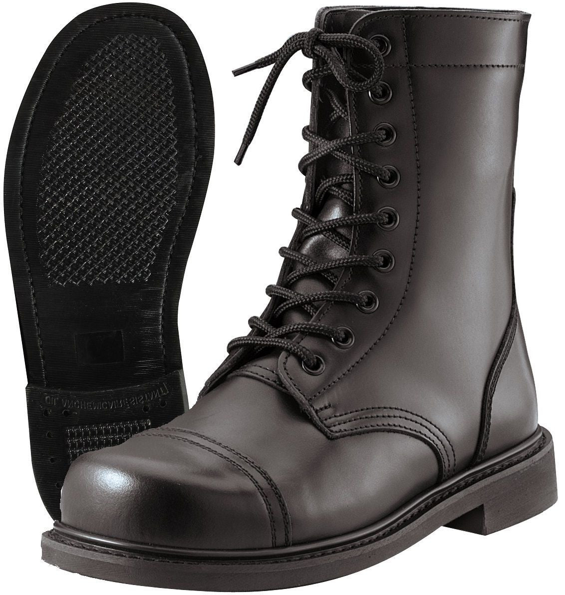 Rocky Men's Waterproof Zipper Paratrooper Boots, FQ0002095