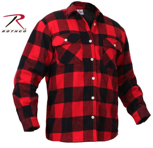 HOT ITEM OF THE WEEK: FLEECE LINED PLAID FLANNEL LUMBERJACK SHIRT