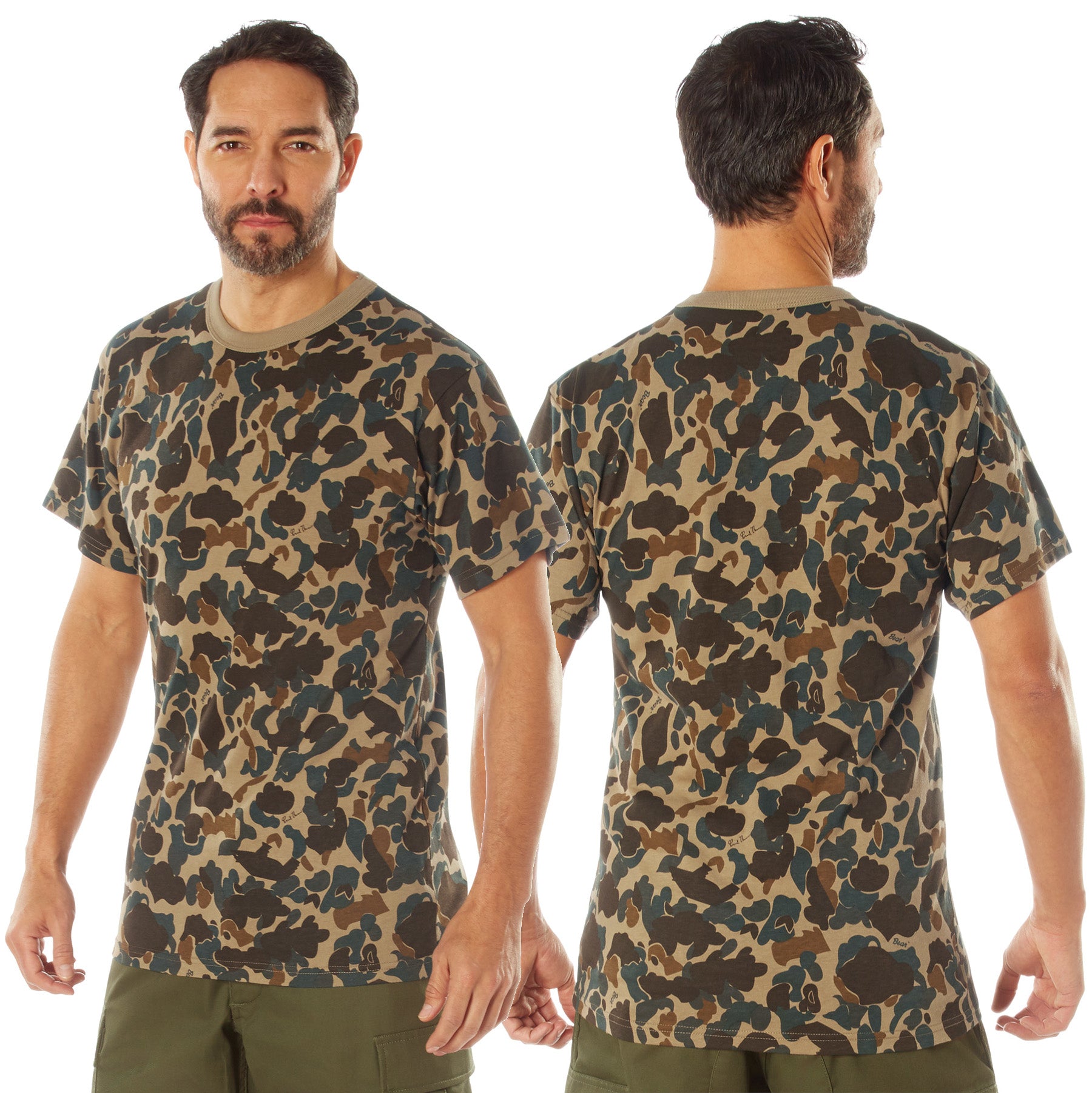 Rothco Camo T-Shirt in Fred Bear Camo – Grunt Force