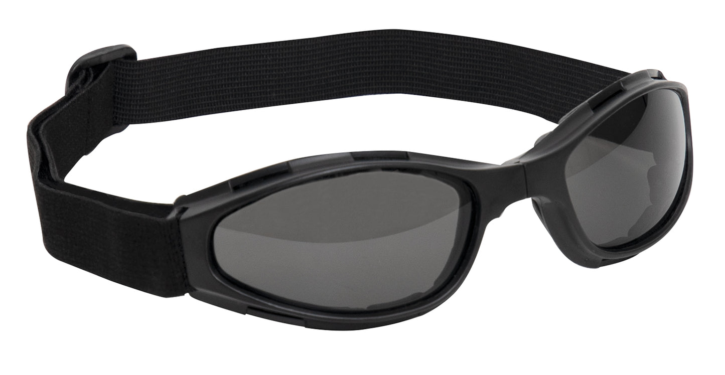 Black Tactical Goggle - Lightweight Anti-Fog/Scratch Lens CE Approved