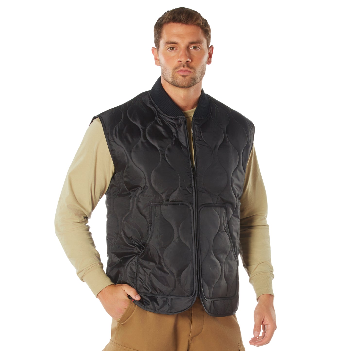 Rothco Men's Quilted Woobie Vest