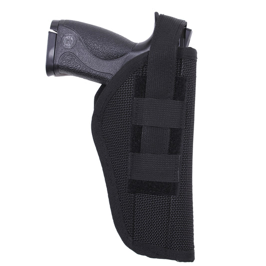 Adjustable Black Police Holster Left or Right Handed Tactical Hip Holster