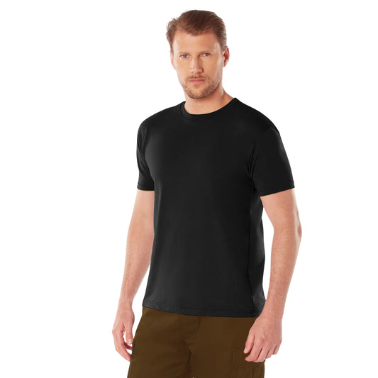 Rothco Mens Athletic Fit Solid Color T-Shirts Tee