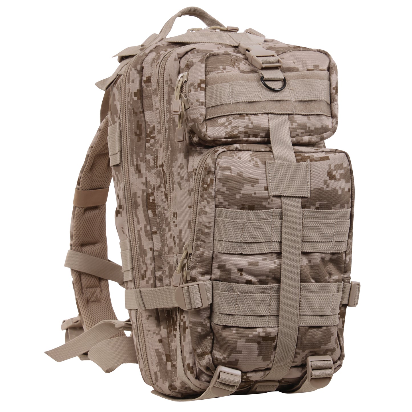 Camouflage Medium Transport Pack -17" Desert or Urban Digital MOLLE Backpack Bag