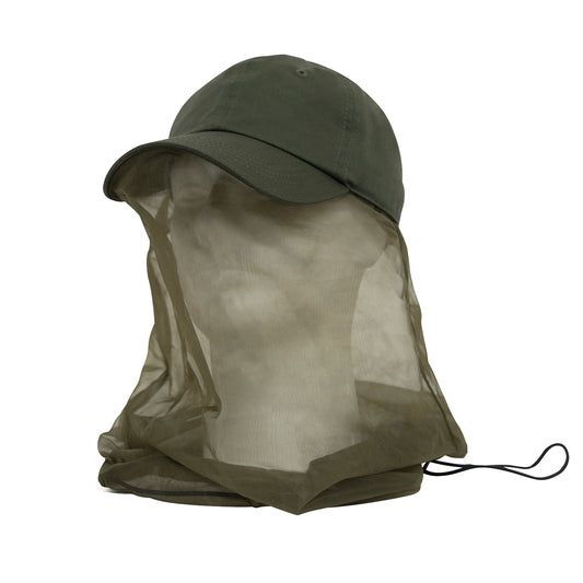 Rothco Adjustable Operator Cap With Mosquito Net