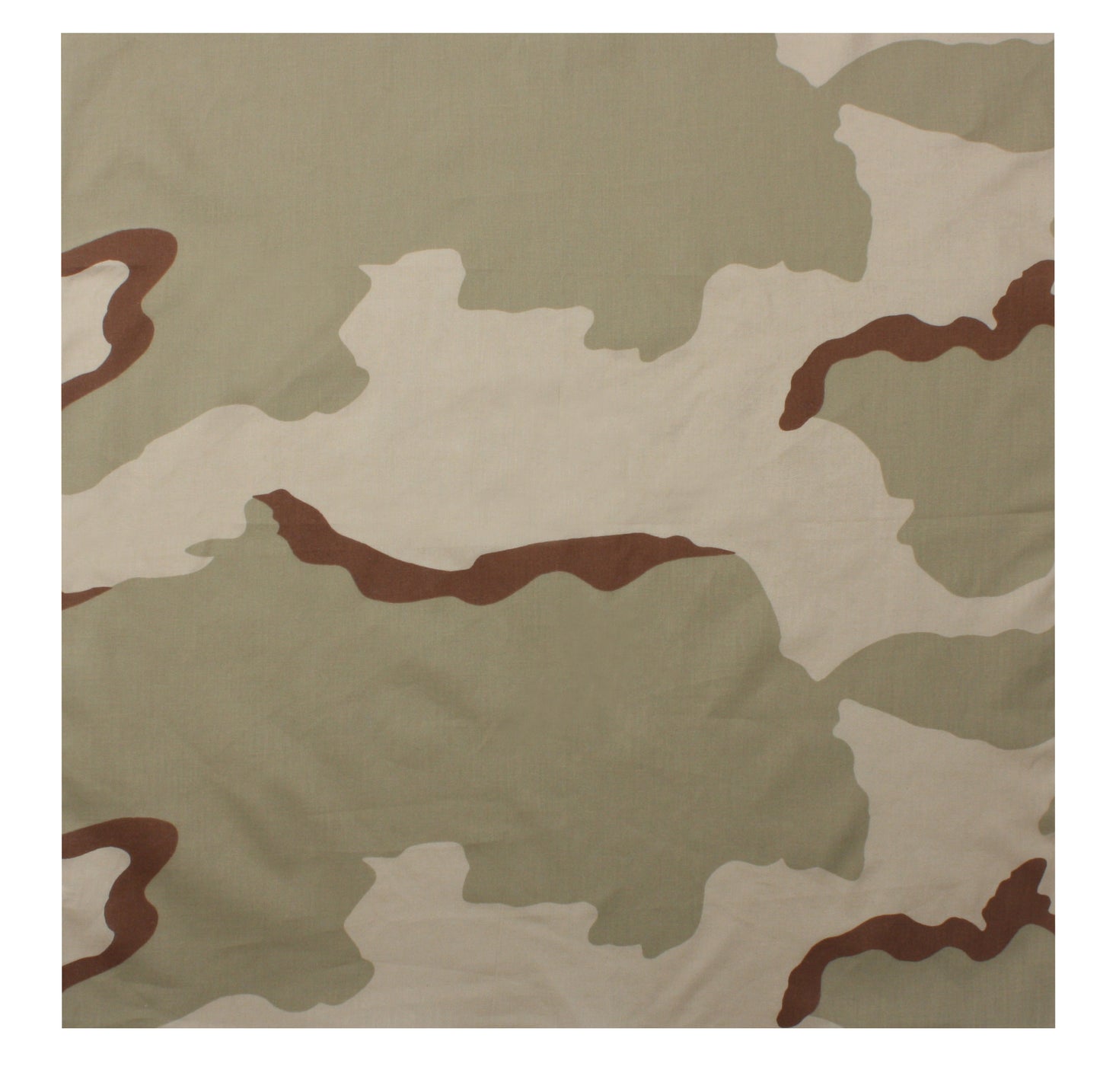 Camo Bandana 22"x22" 100% Cotton Camouflage Head & Face Wraps