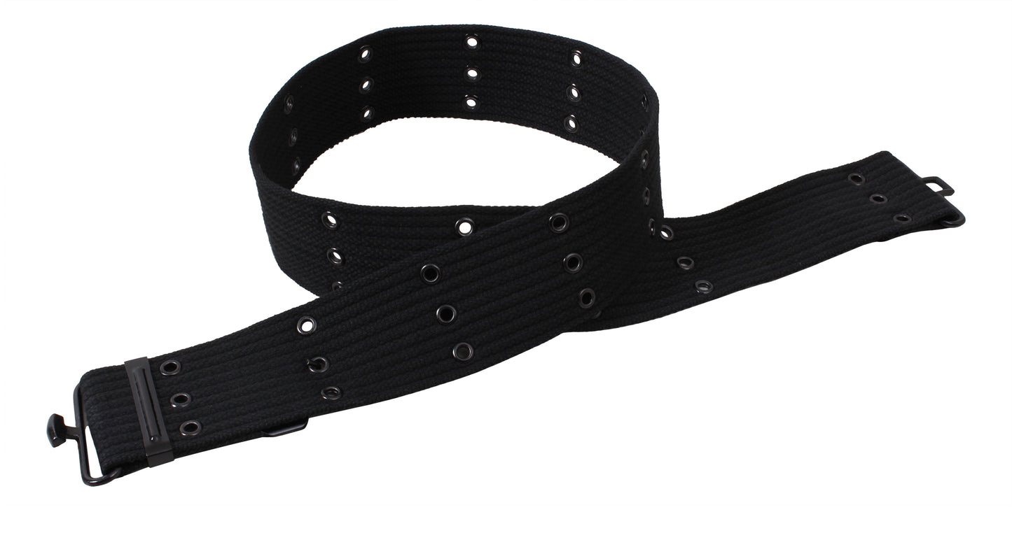 Canvas Belts w/ Metal Buckles - Adjustable G.I. Belt