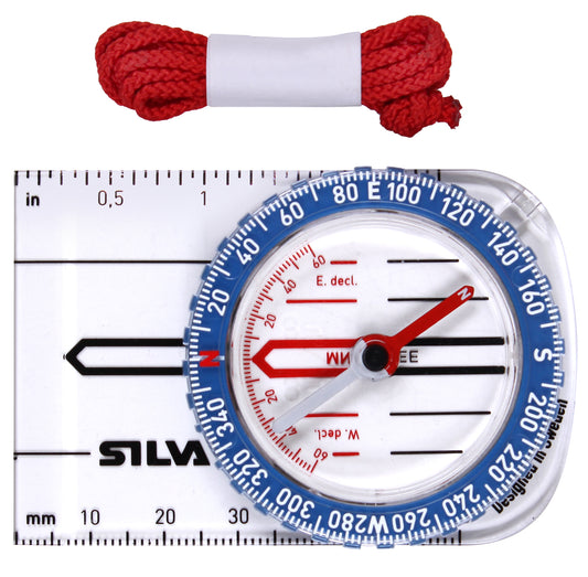 'Silva' Starter 1-2-3 Compass - Great for Outdoor Beginners- Navigate Accurate