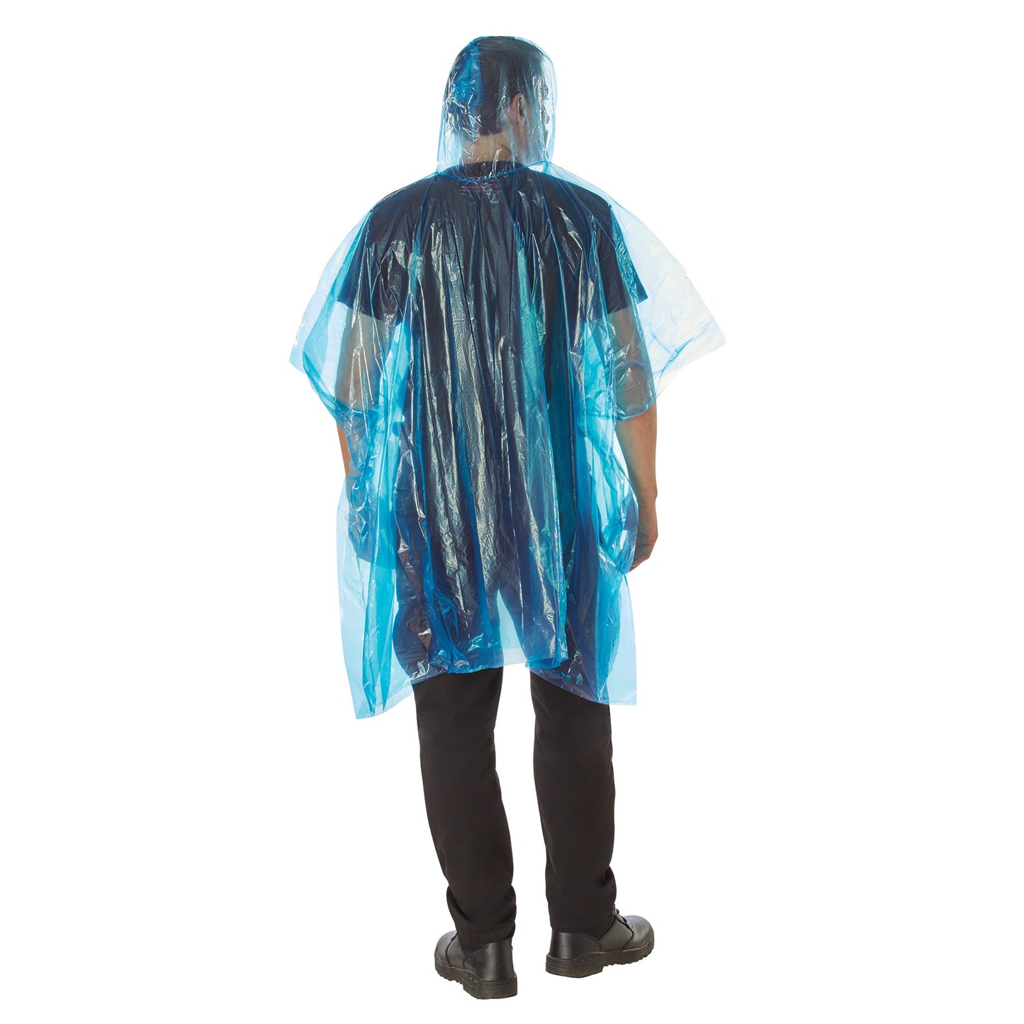 All Weather Emergency Poncho Lightweight Waterproof Pullover Rain Poncho 50"x80"