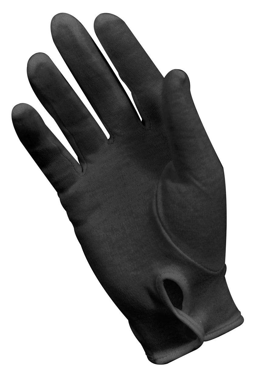 100% Cotton Black Parade Marching Band Gloves Tuxedo Waiter Formal Wear