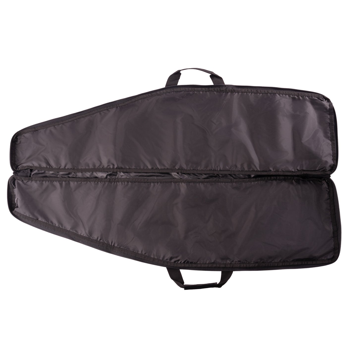 43" Black Polyester 7-Pocket Hunting Cover w/ Shoulder Strap