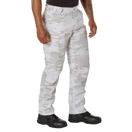 Rothco White Camouflage Tactical BDU Camo Pants