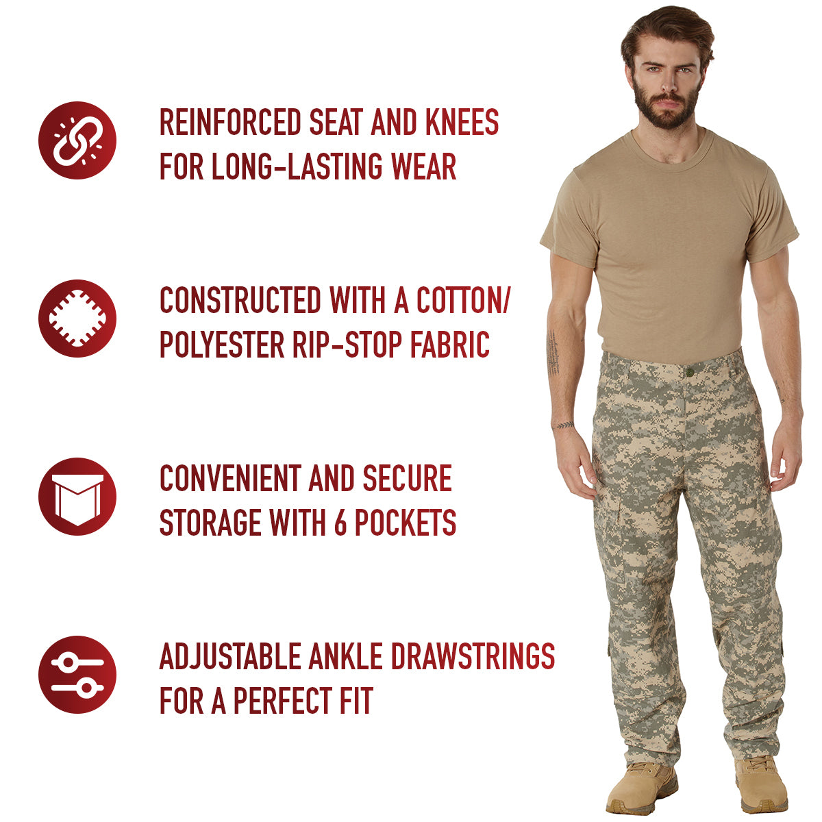 ACU Digital Uniform Pants - Mil-Spec