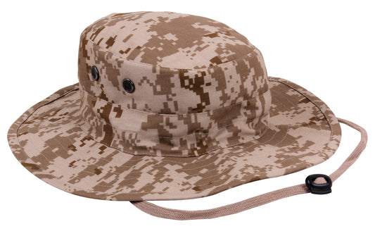 Rothco Desert Digital Camo Adjustable Outdoor Boonie Bucket Hat 52554