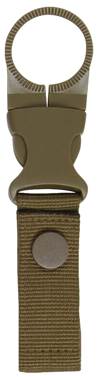 MOLLE Compatible Belt Clip Bottle Carrier w Quick Release Buckle