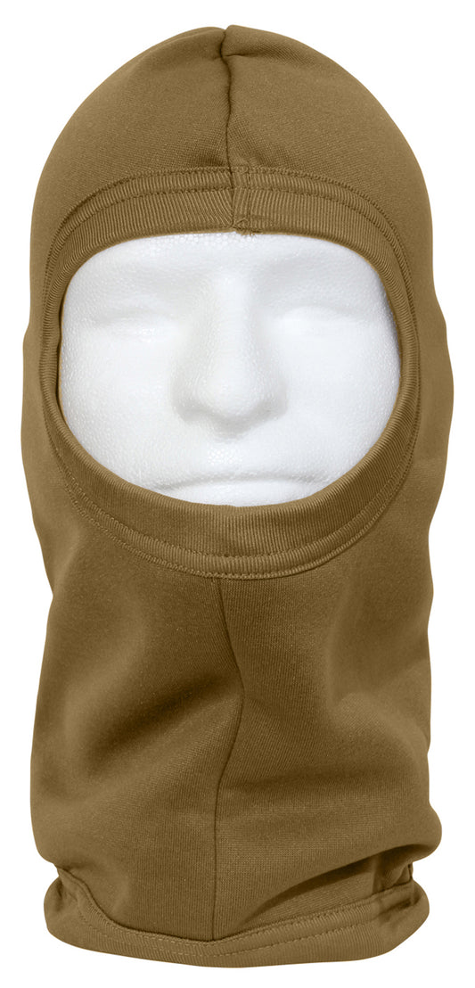 Rothco Polyester AR 670-1 Coyote Brown Balaclava - ECWCS 1-Hole Face Mask