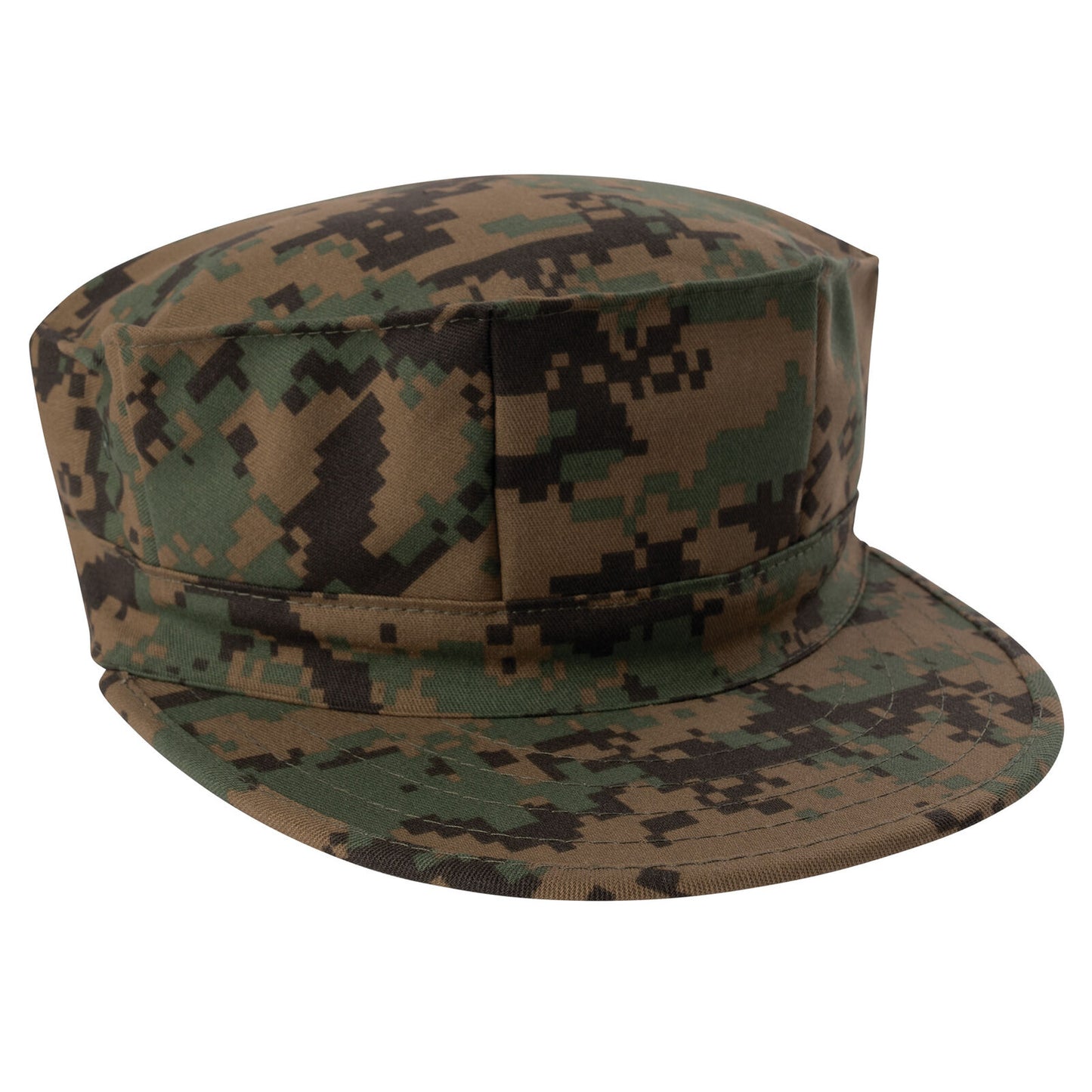 Woodland Digital Camo 8 Point Cap Marine Corps Style Utility Hat