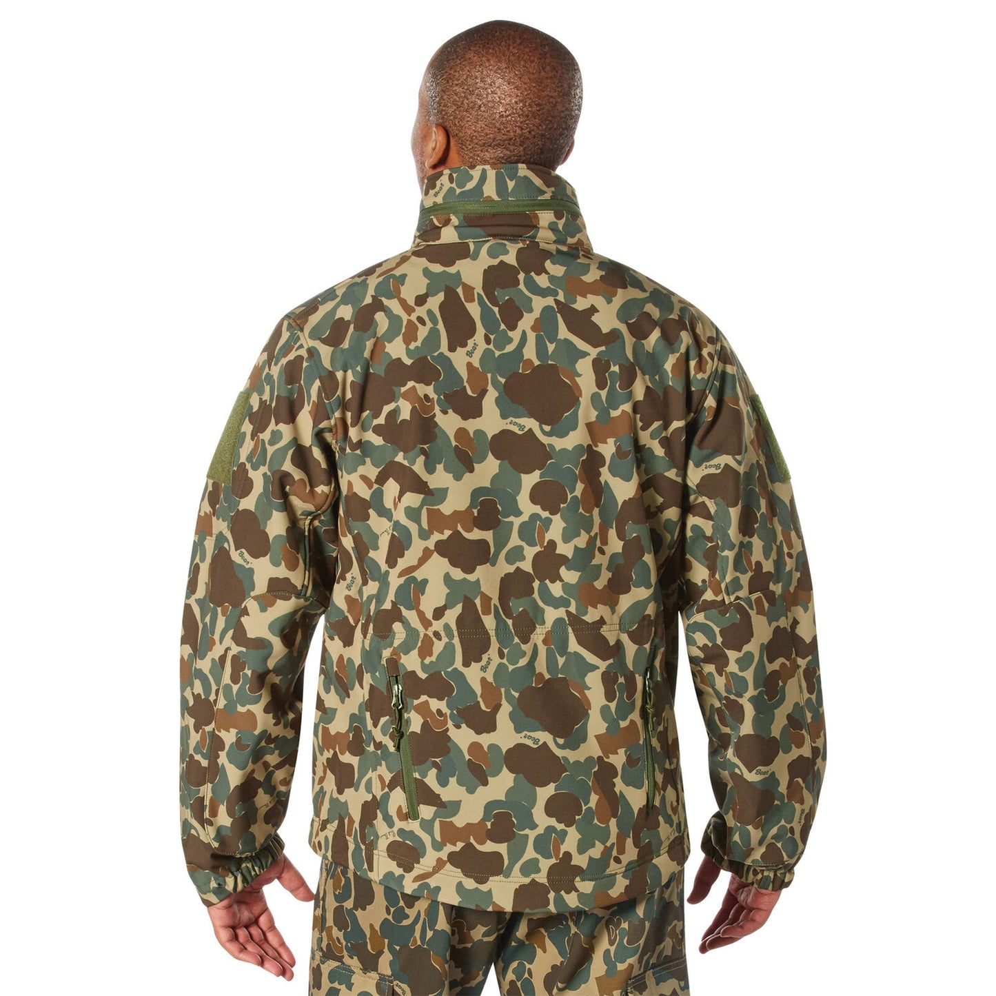 Rothco X Bear Archery Fred Bear Camo Men's Outdoor Special Ops Soft Shell Jacket