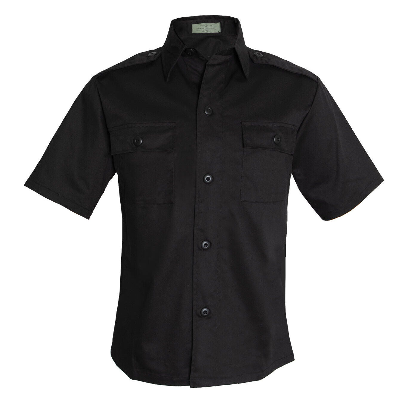 Black Short Sleeve Tactical Shirt Law Enforcement Public Safety Work Wear