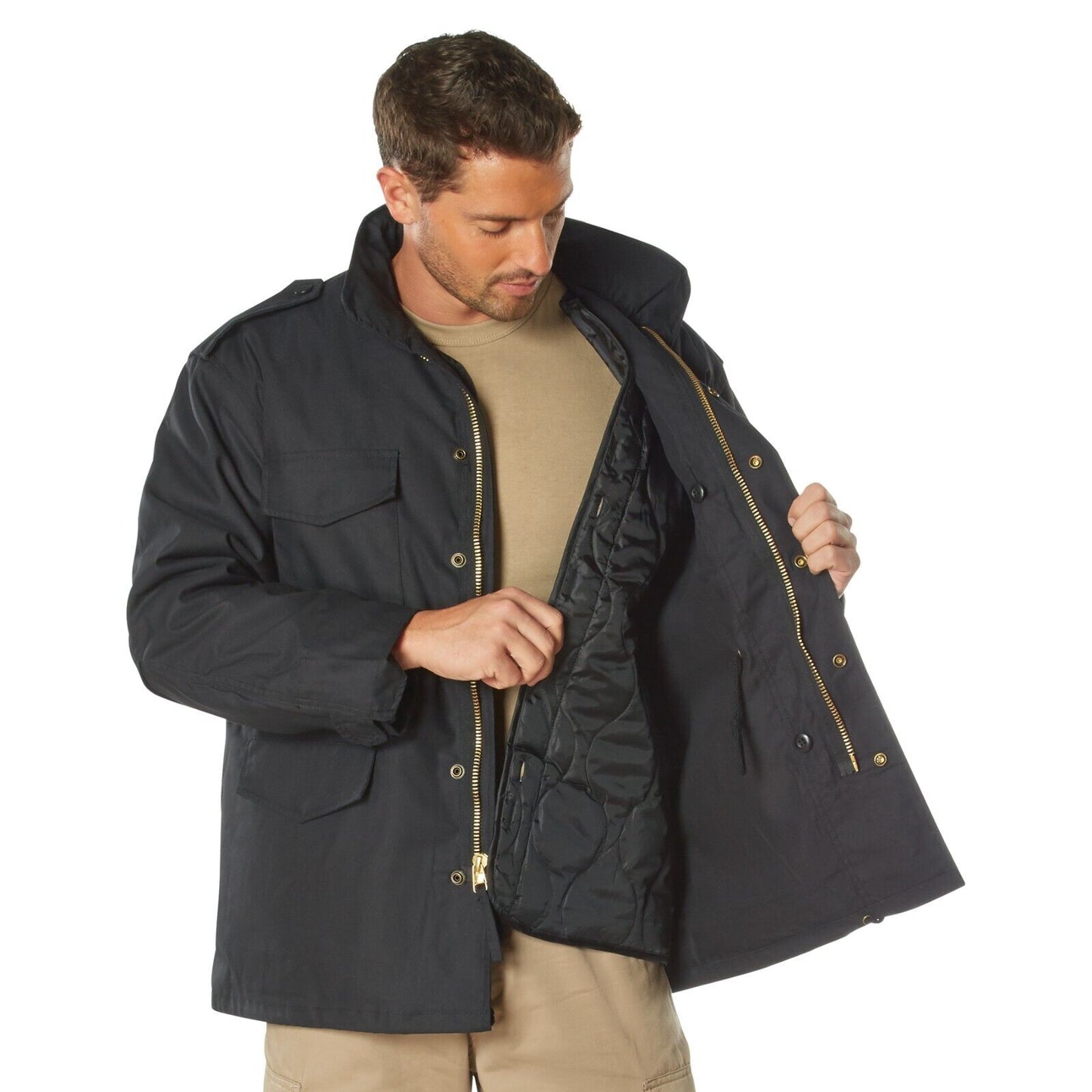 Rothco Men's Midnight Navy Blue M-65 Field Coat Jacket