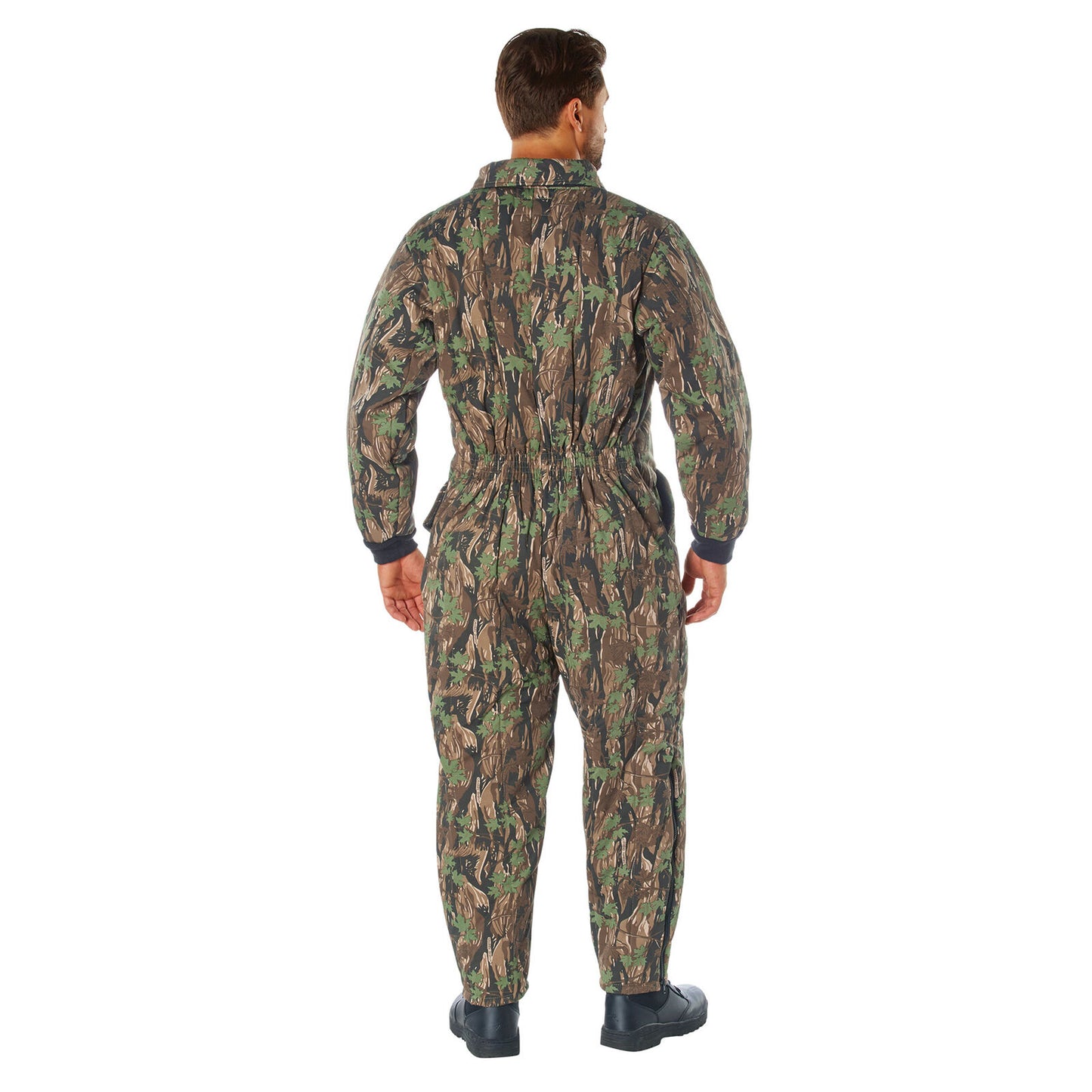 Smokey Branch Camo Insulated Twill Coveralls - Warm Poly Fiberfill Insulation