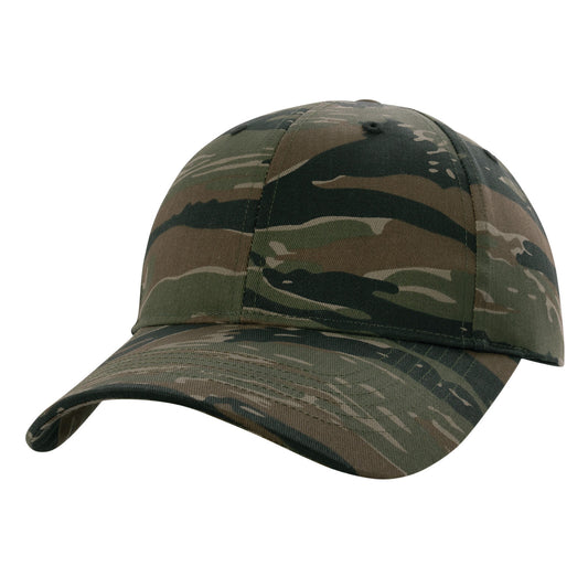 Tiger Stripe Supreme Camo Mid Profile Cap Adjustable Hook & Loop Baseball Hat