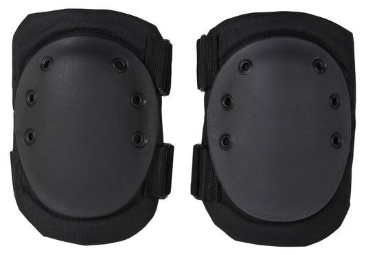 Rothco Tactical Protective Knee Pads With Hard Rubber Shell Foam Inner Padding