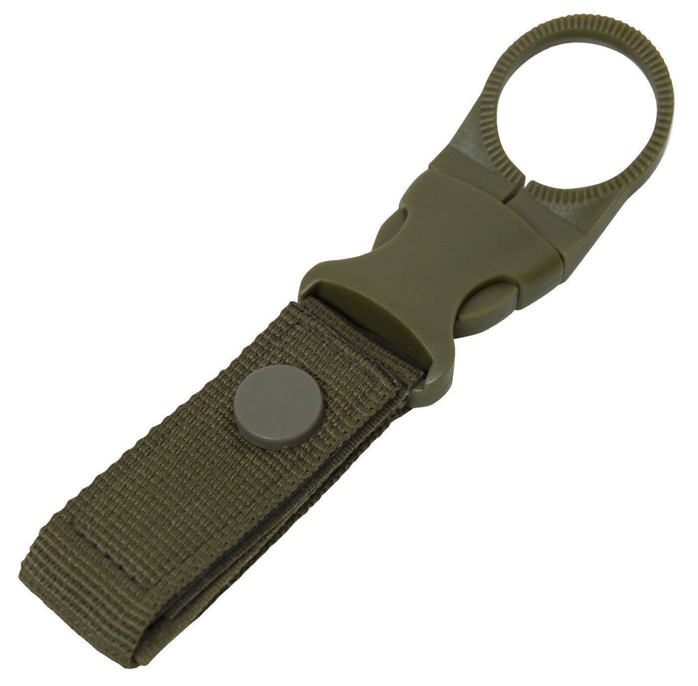 MOLLE Compatible Belt Clip Bottle Carrier w Quick Release Buckle