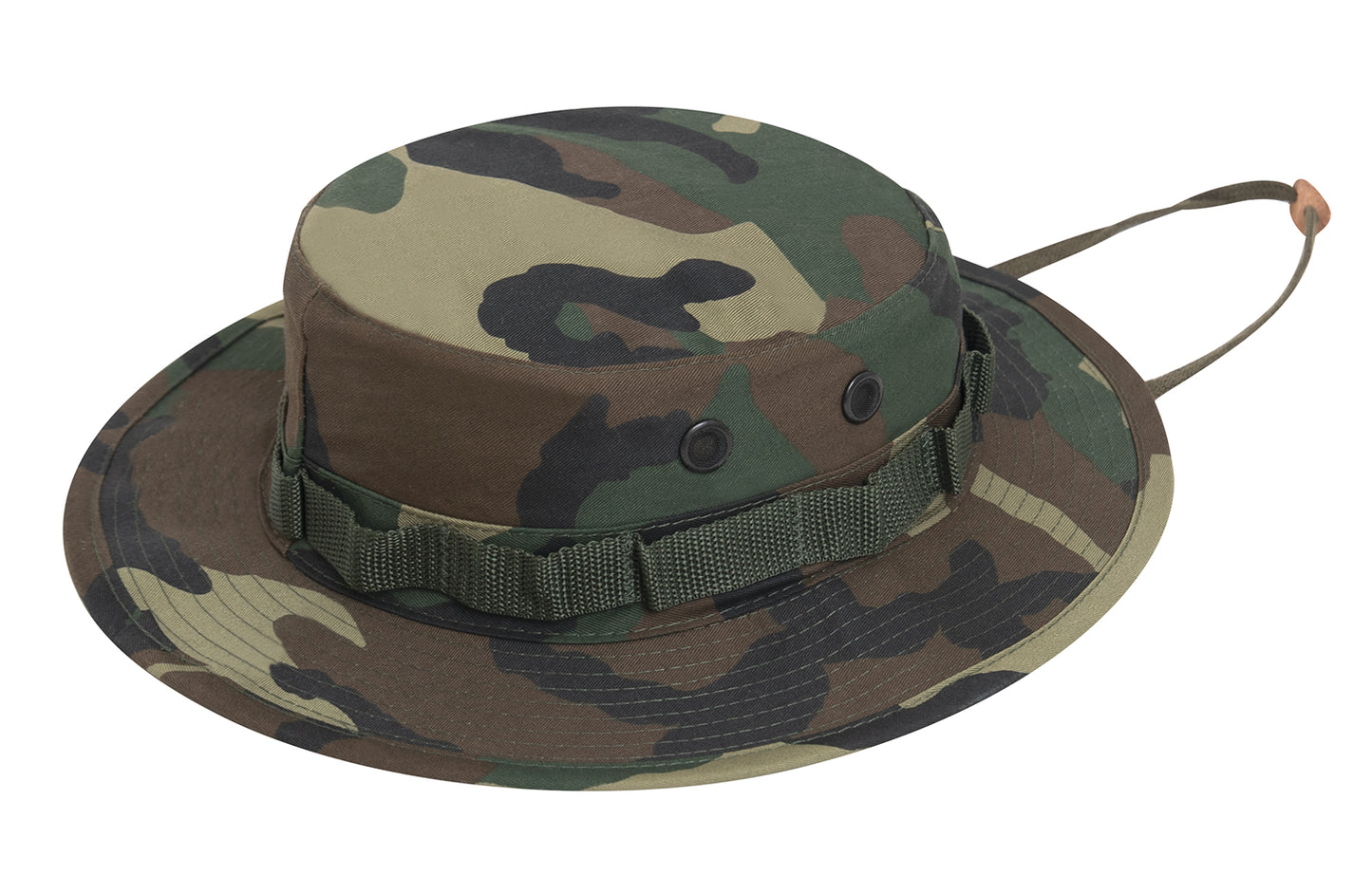 Boonie Hat - Cotton Wide-Brim Bucket Hat