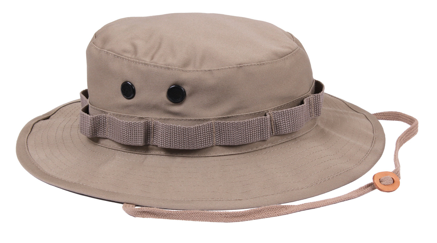 Boonie Hat - Cotton Wide-Brim Bucket Hat