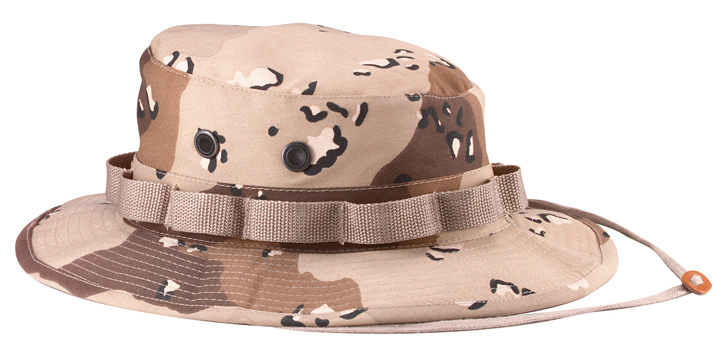 Boonie Hat - Cotton Wide-Brim Bucket Hat