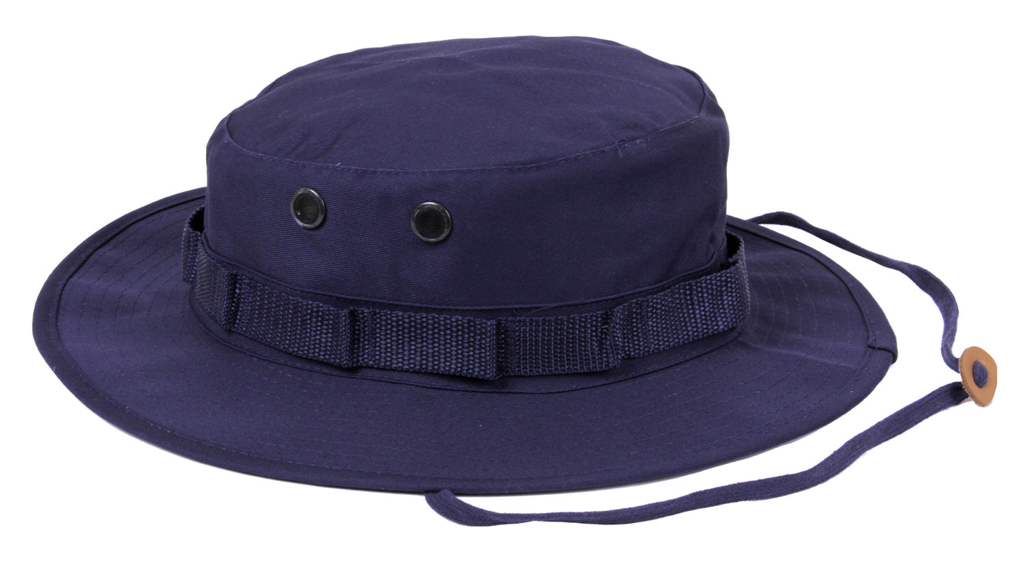 Boonie Hat - Cotton Wide-Brim Bucket Hat