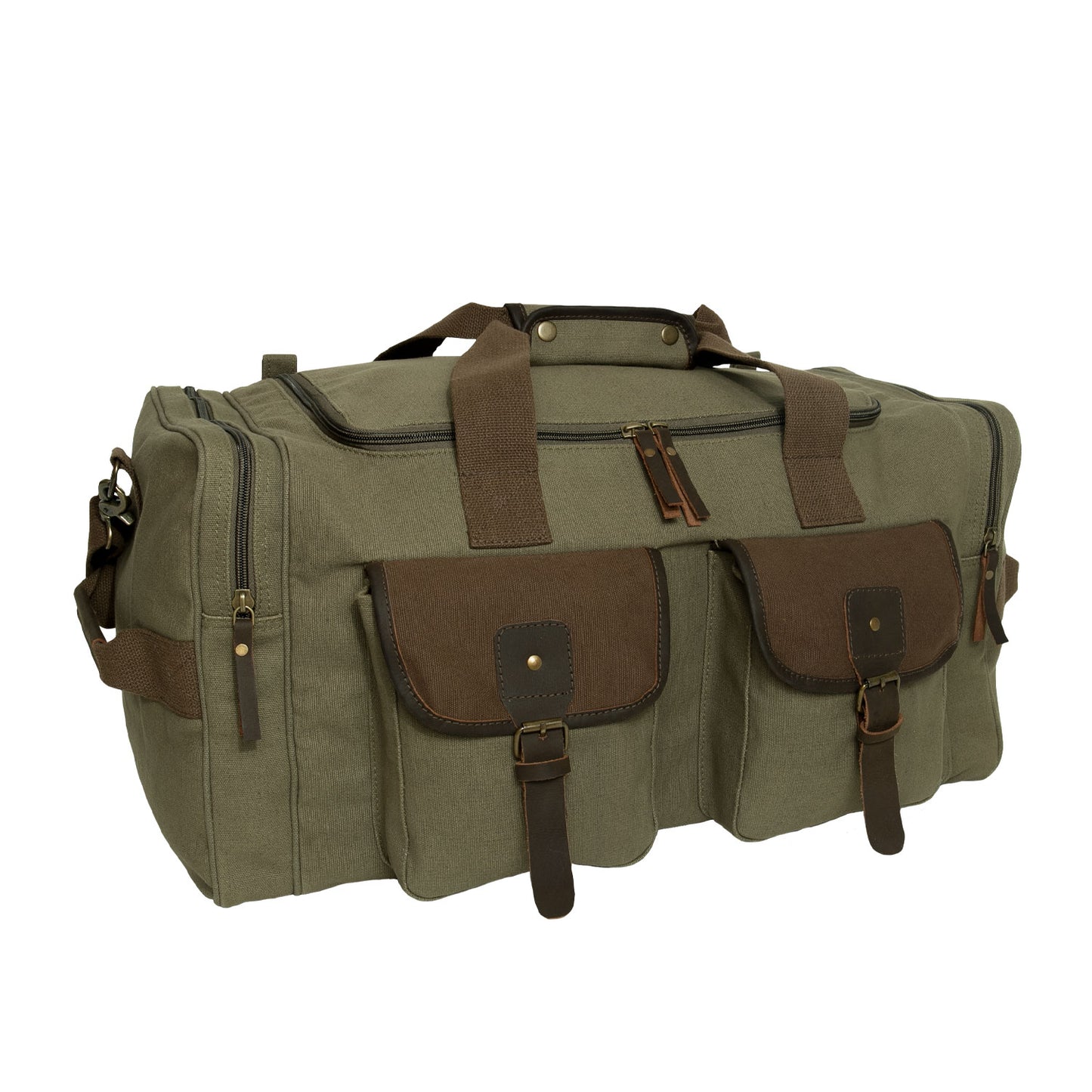 Rothco Olive Drab Long Journey Canvas Travel Bag