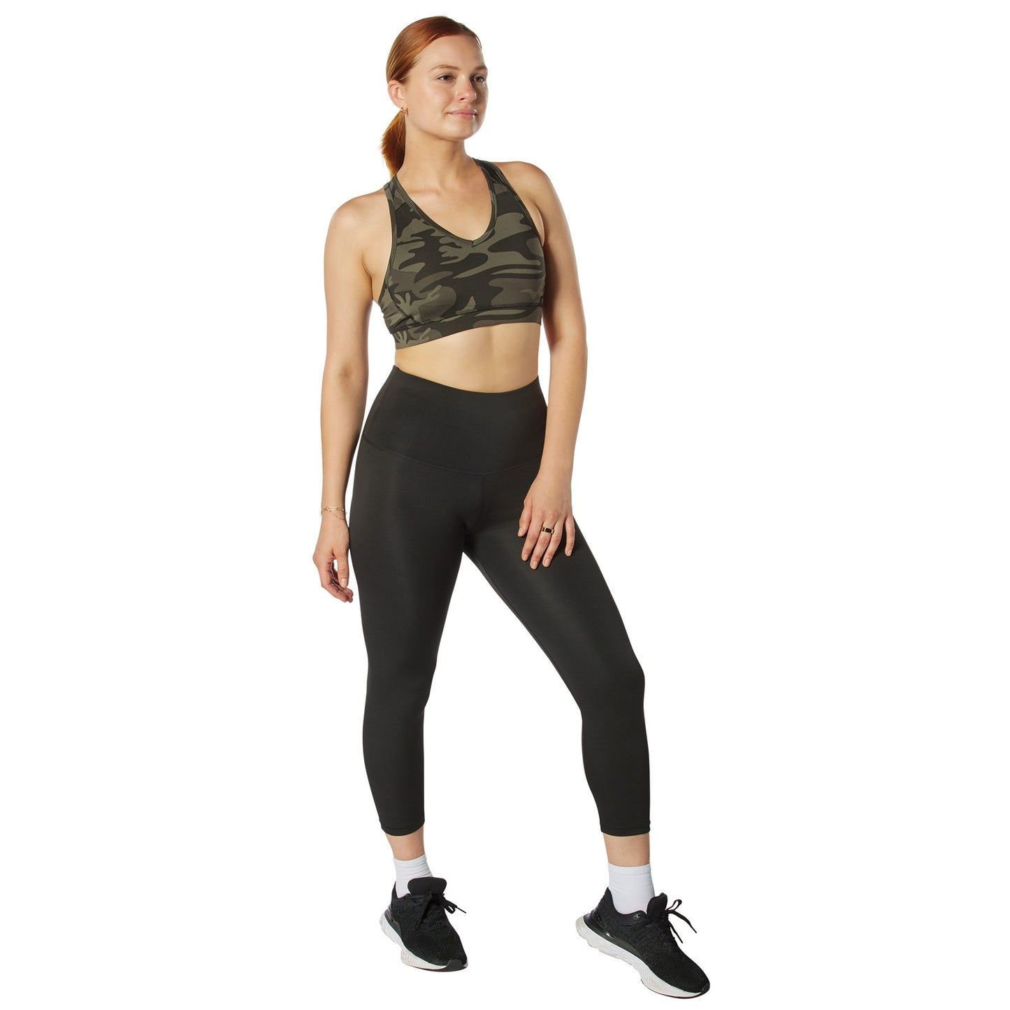 Rothco Womens Essential Leggings - High Waisted Comfort Control Athletic Wear