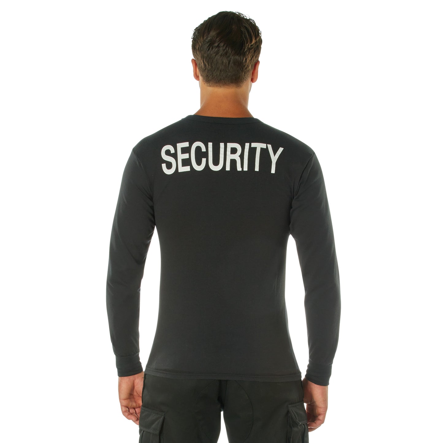 Black 'Security' Shirt - Long Sleeve SECURITY Shirt