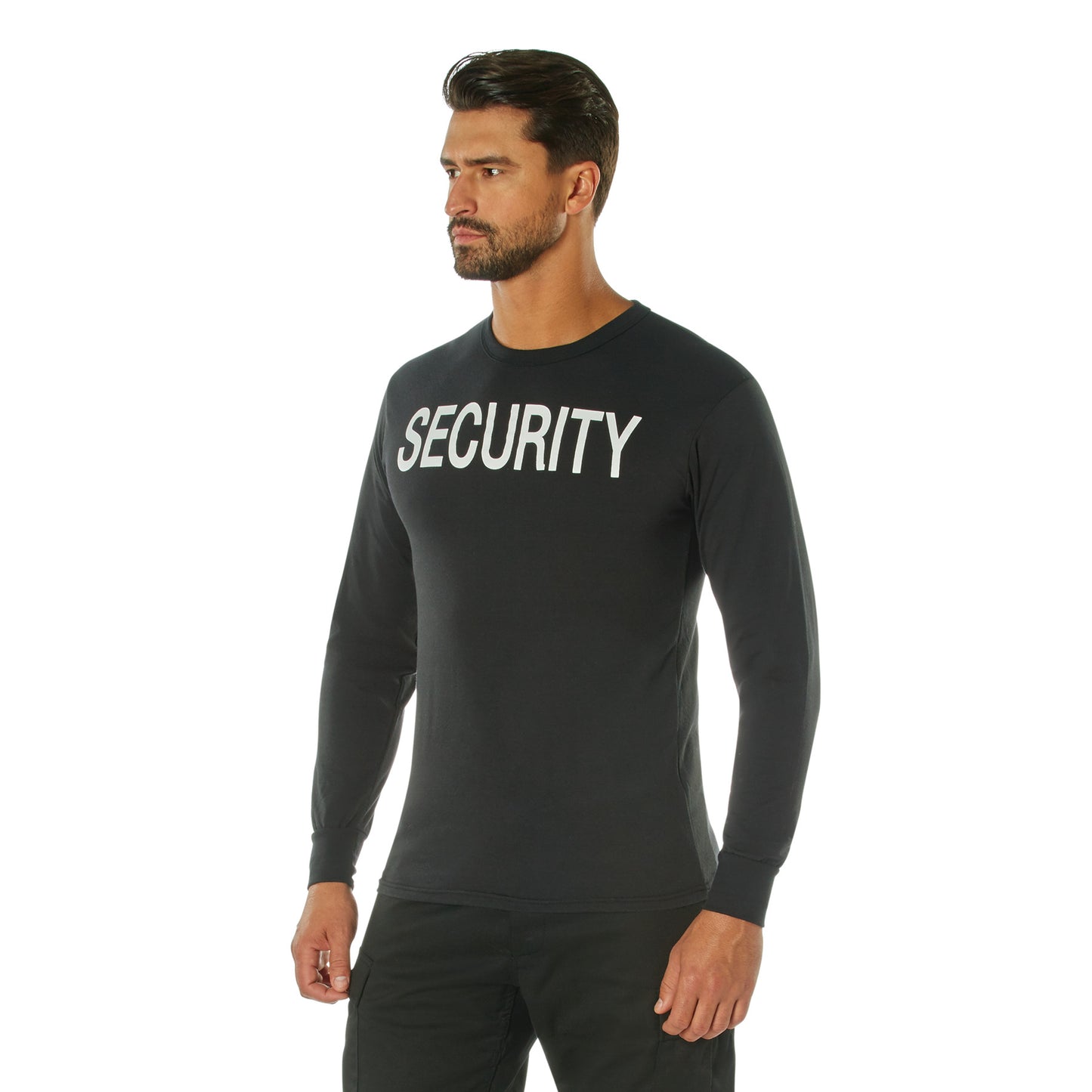 Black 'Security' Shirt - Long Sleeve SECURITY Shirt