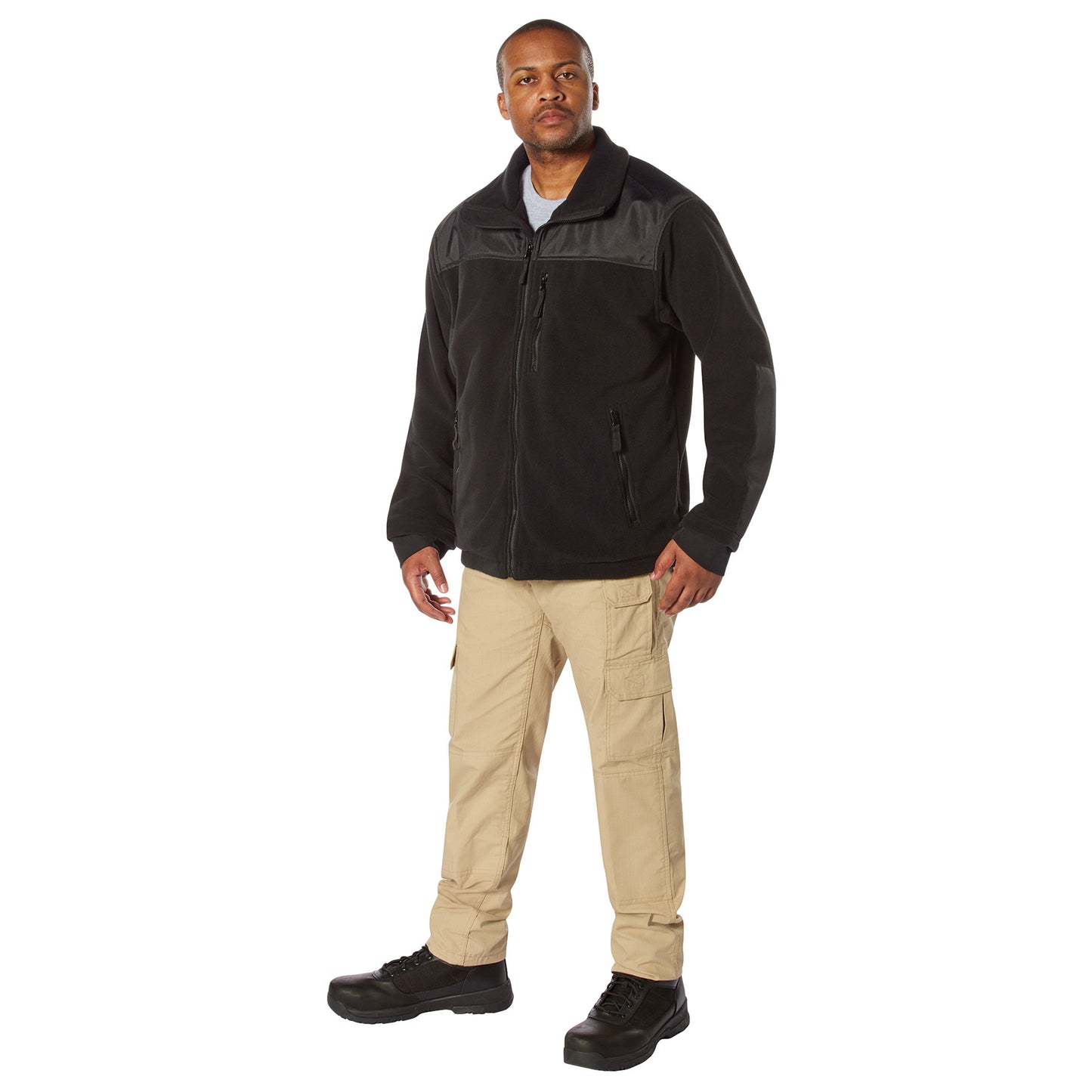 Concealed Carry Spec Ops Fleece Jacket Ambidextrous Polyester Tactical Coat