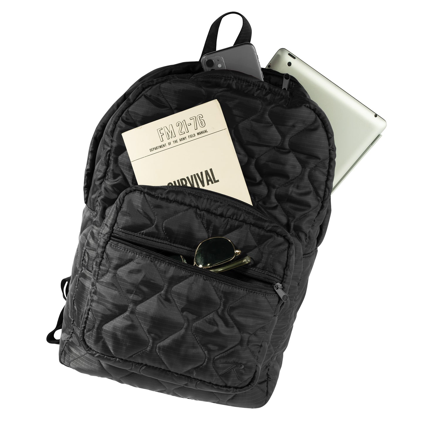 Lightweight Woobie Backpack 20L Quilted Travel Bag