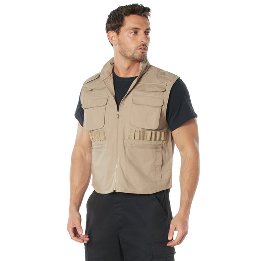 8 Pocket Tactical Ranger Vest W/Hood