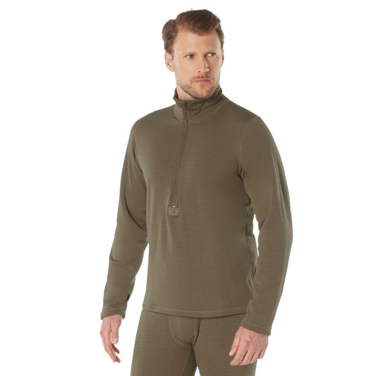 AR-670-1 Coyote Brown Cold Weather Base Layer Winter Shirt Top