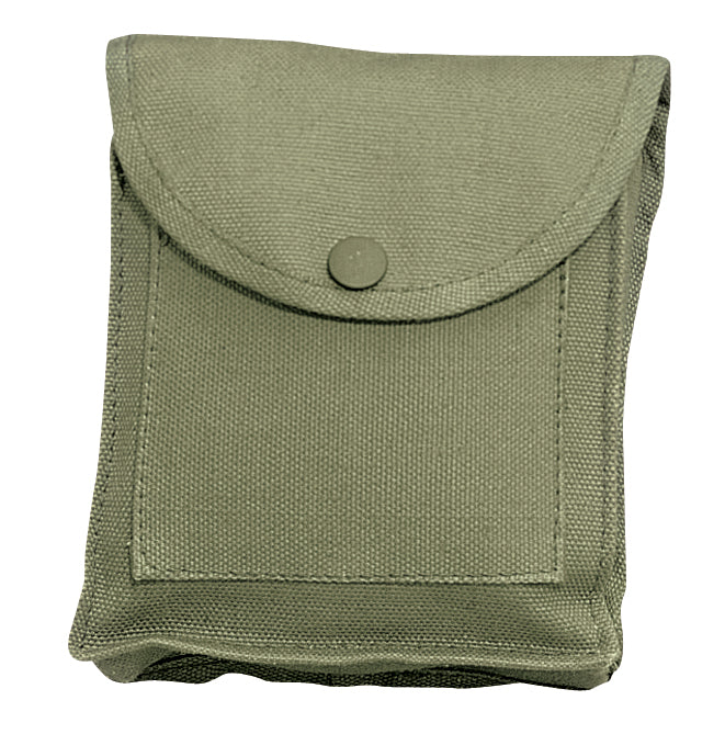 Canvas Utility Pouch w/ Belt Loop - Hiking Camping Compact Pocket Pouches