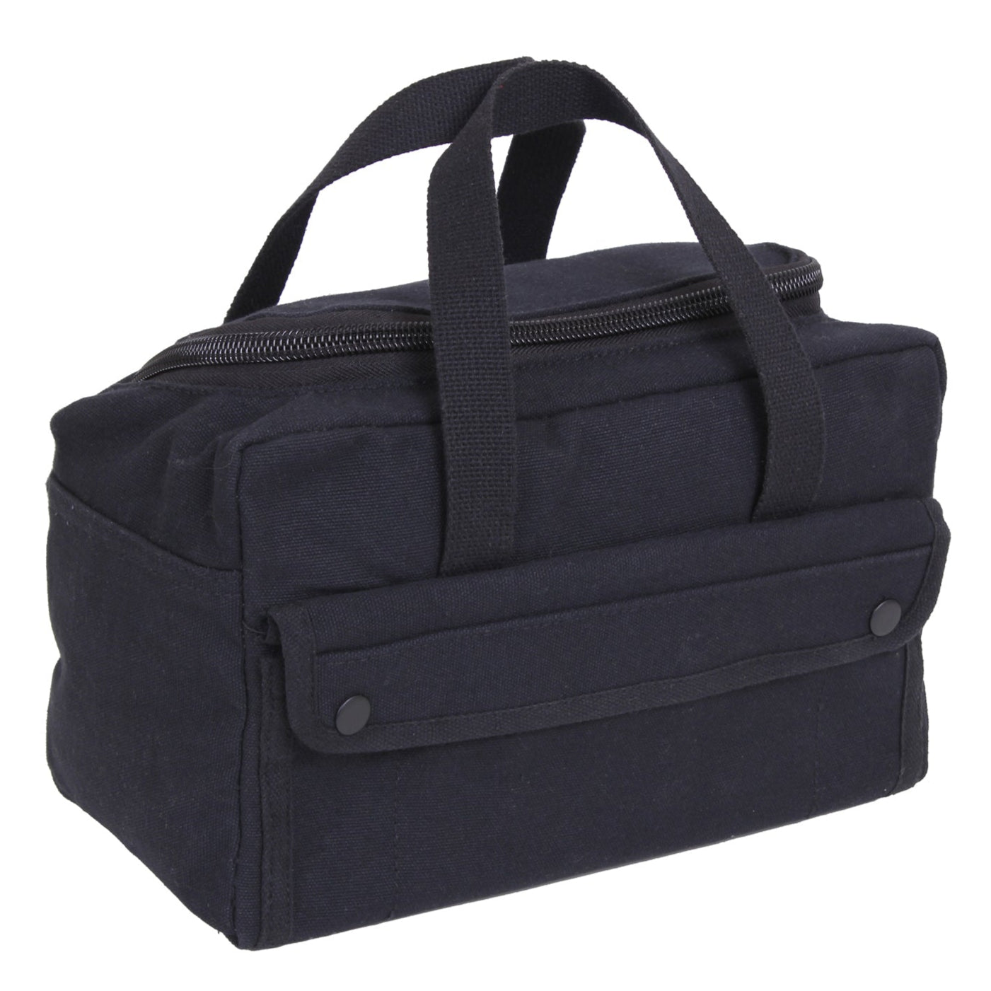 Black Mechanics Tool Bag w/ U-Shaped Zipper - Rothco Compact Canvas Utility Bags