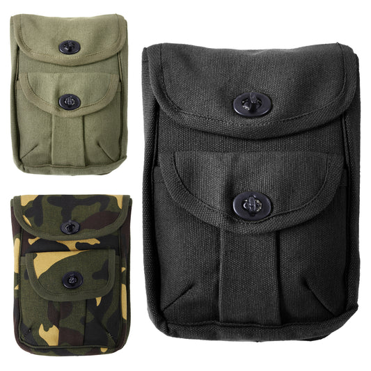 Canvas 2-Pocket Pouches - Hunting Pouch