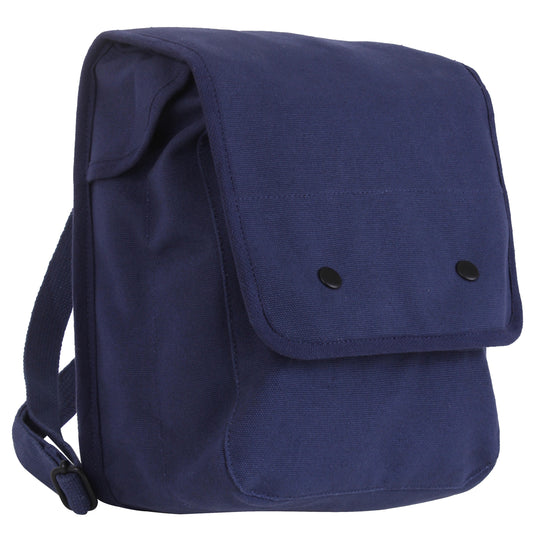 Rothco Canvas Map Case Shoulder Bag - Navy Blue Shoulder Bag, Everyday Carry Bag