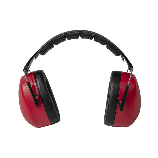 Red Folding Noise Reduction Ear Muffs