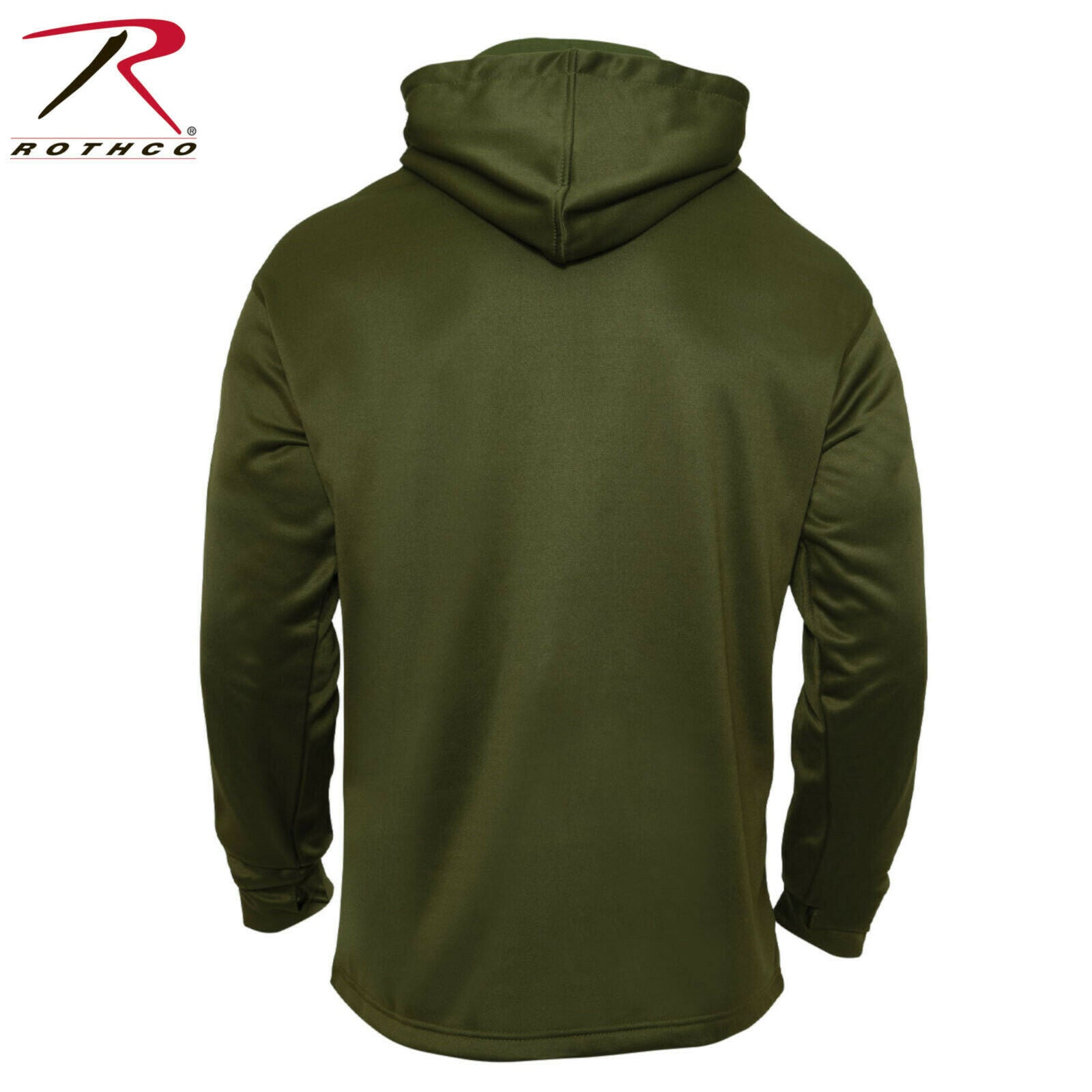 Rothco Men's Olive Drab Concealed Carry Hoodie Sweatshirt w/ US